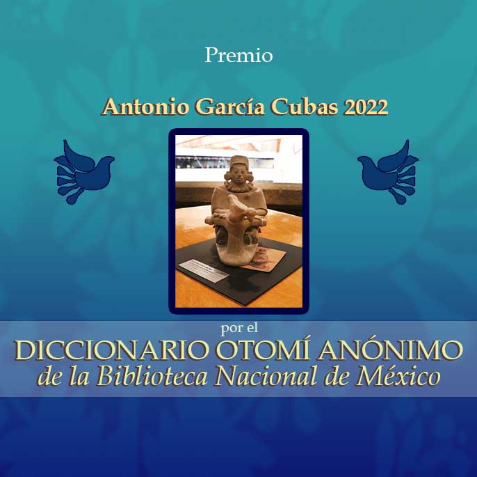 Premio Antonio García Cubas 2022