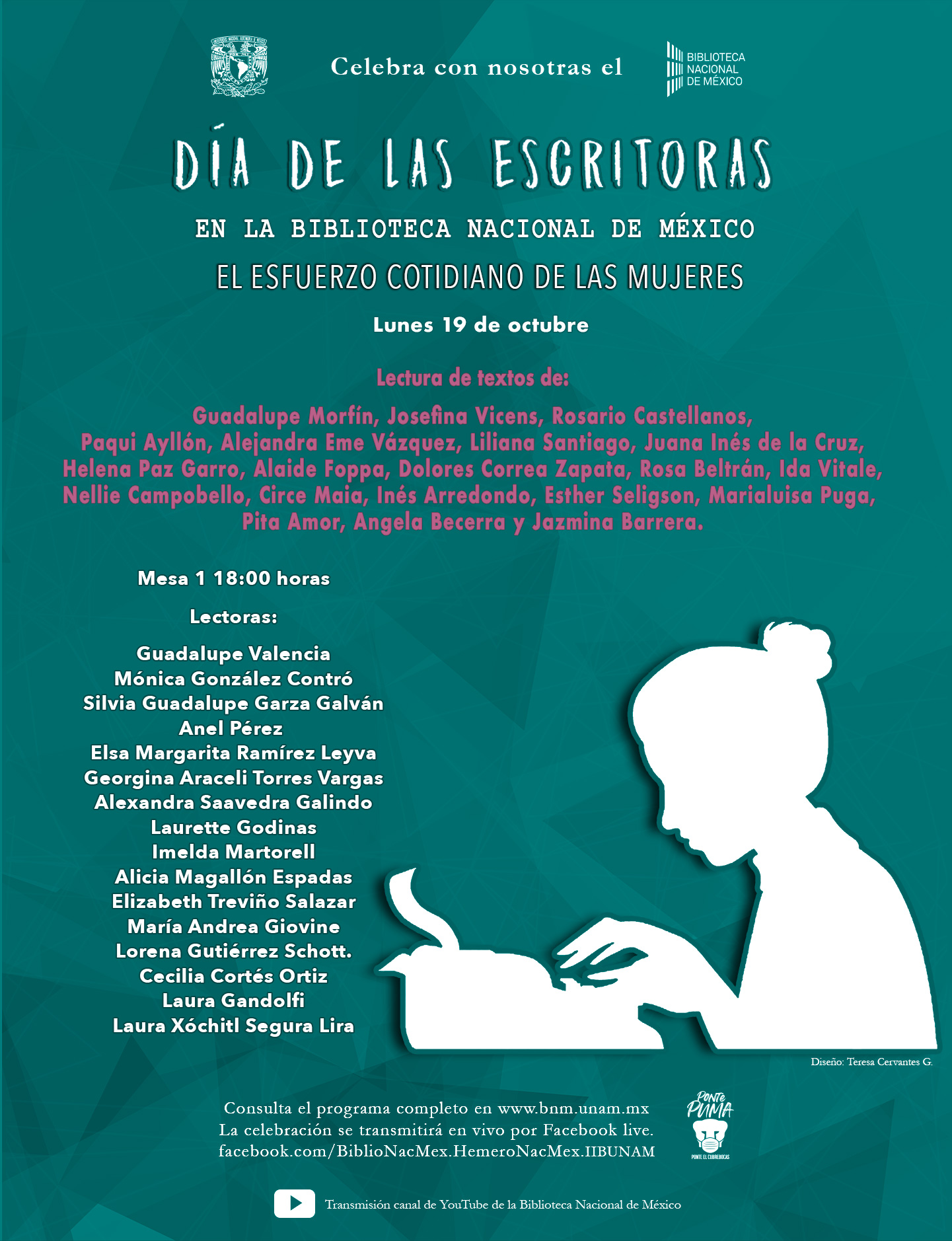 Día De Las Escritoras En La Biblioteca Nacional De México
