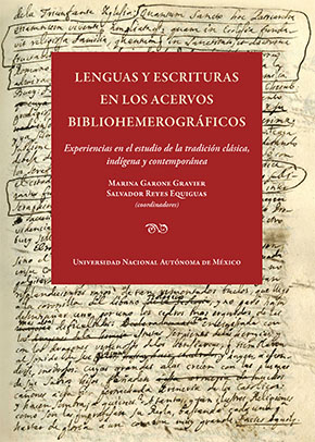 lenguas escrituras acervos bibliohemerograficos